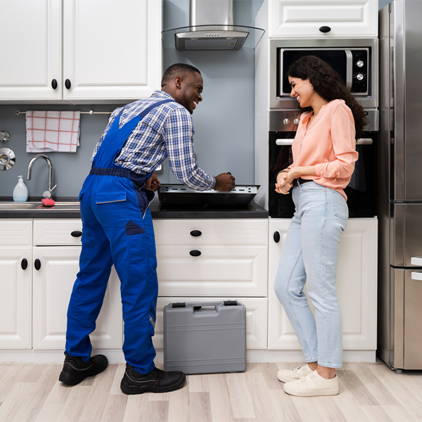 can you provide an estimate for cooktop repair before beginning any work in Dresden Kansas